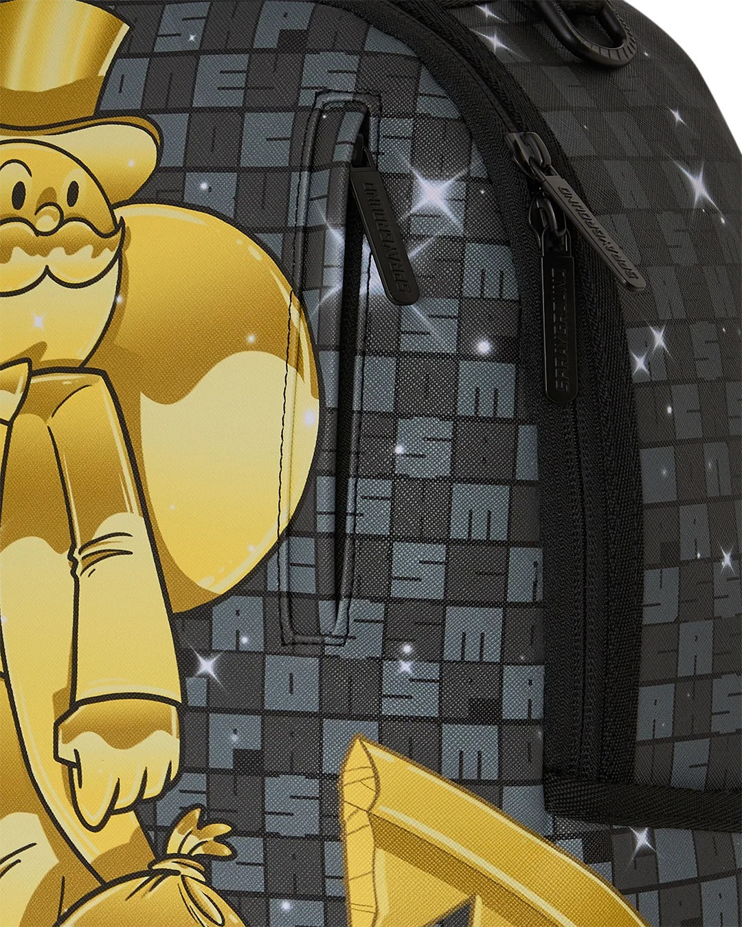 MONOPOLY STATUE BACKPACK