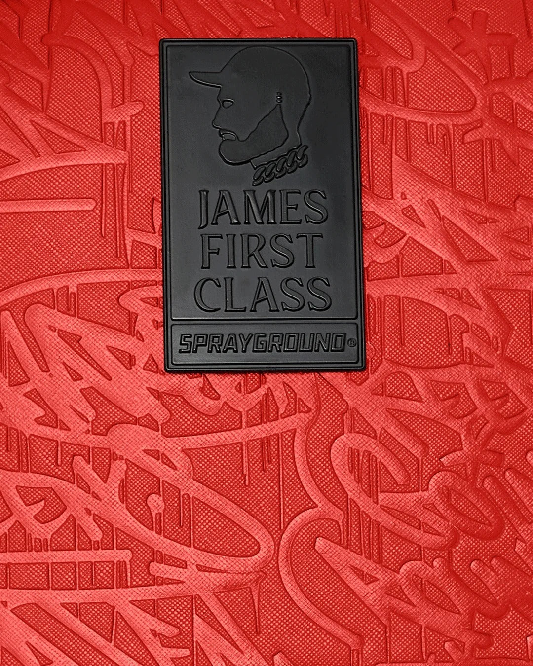 JAMES FIRST CLASS RED BACKPACK