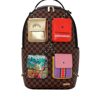 HANGING POCKETS MIX UP BACKPACK