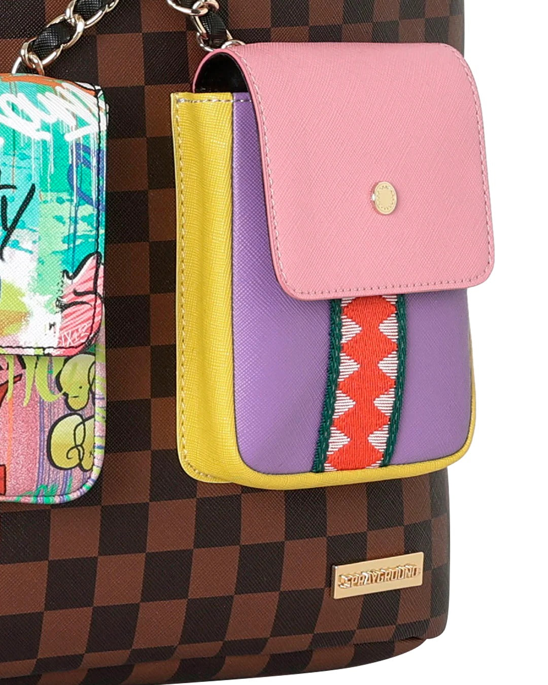HANGING POCKETS MIX UP BACKPACK