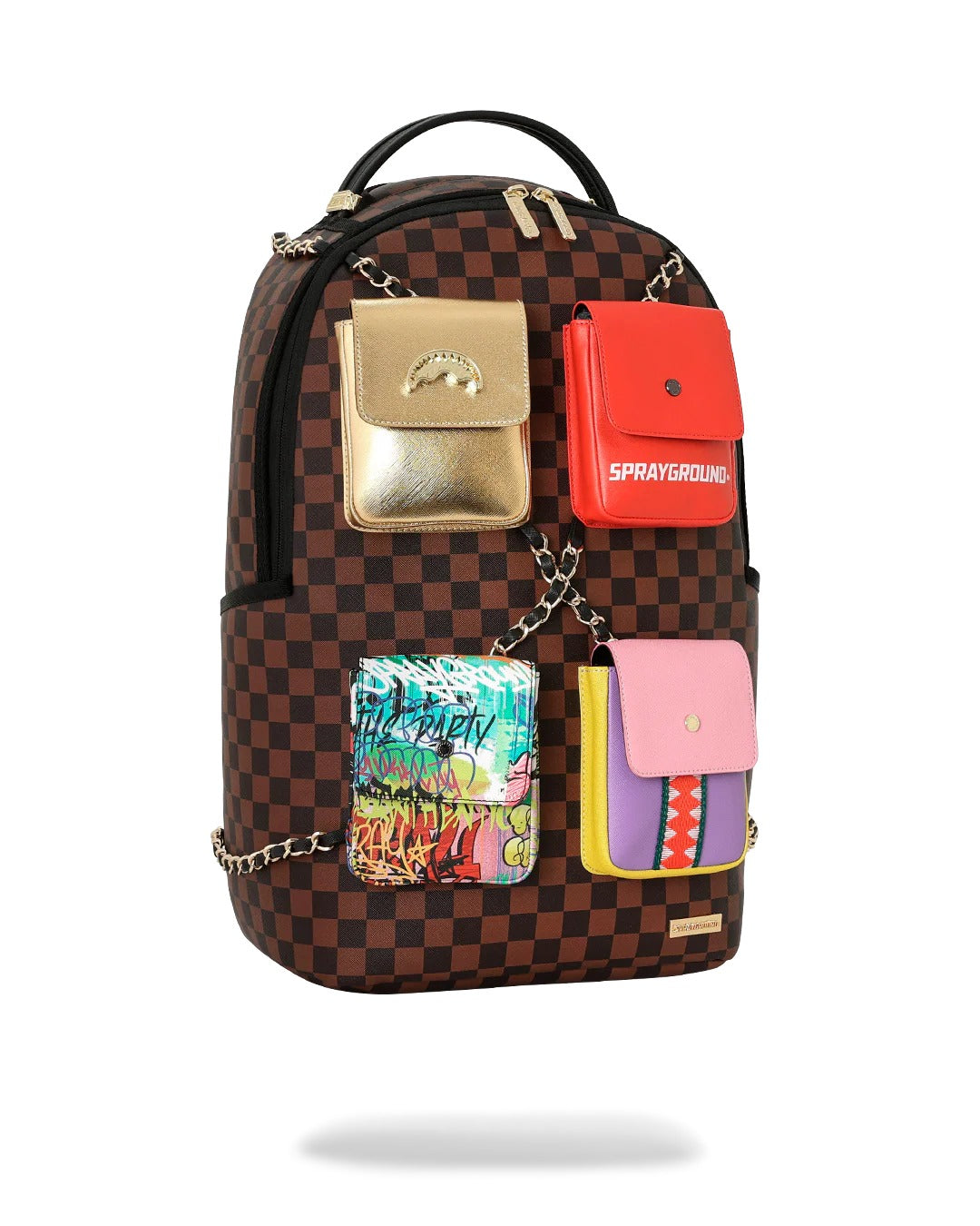 HANGING POCKETS MIX UP BACKPACK