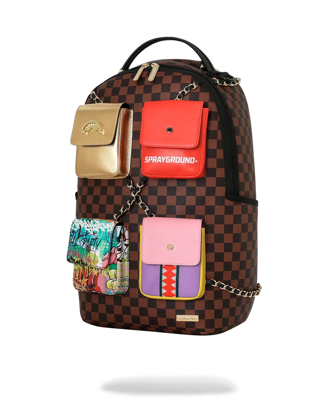 HANGING POCKETS MIX UP BACKPACK