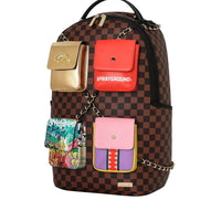 HANGING POCKETS MIX UP BACKPACK