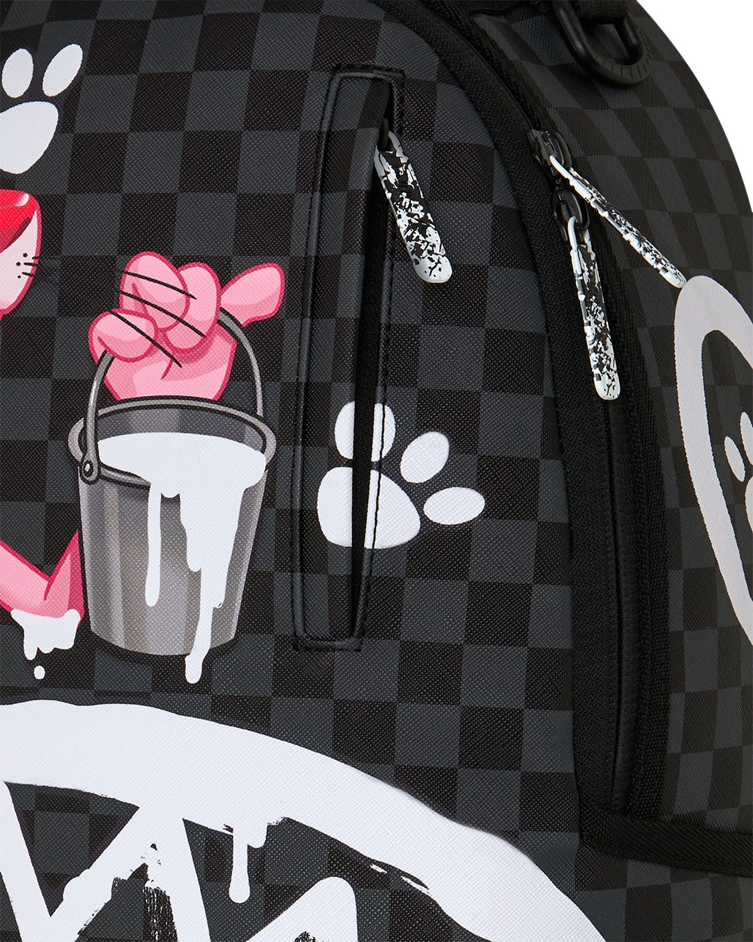 PINK PANTHER PAINTING BACKPACK