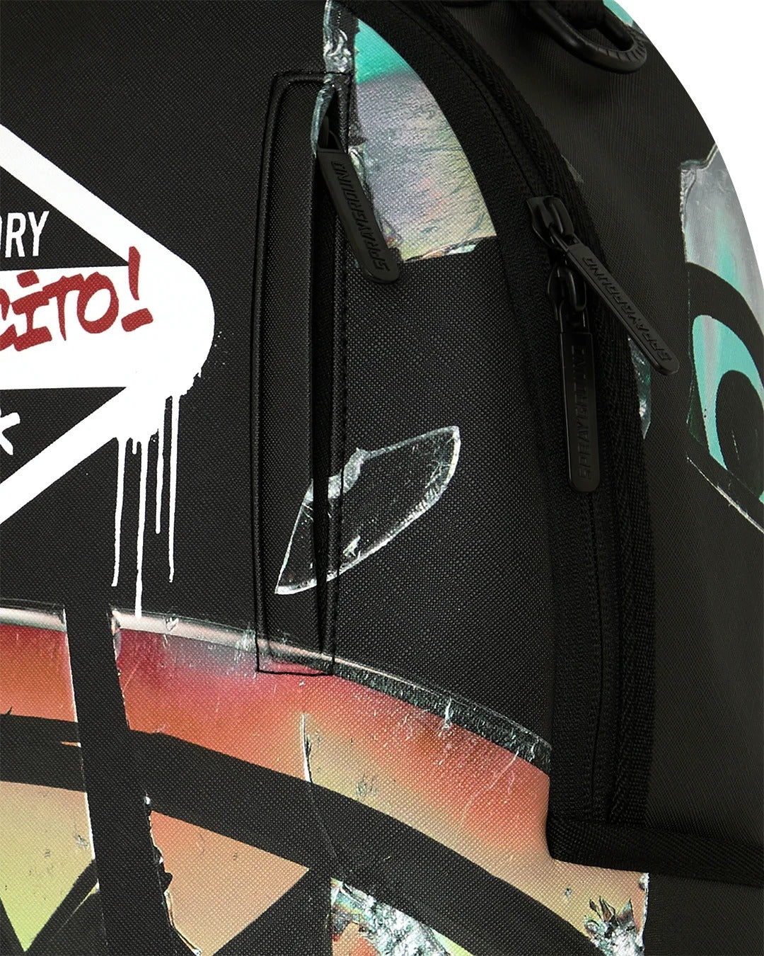 JON Z BURNED DISC BACKPACK