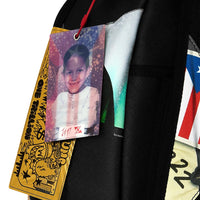 JON Z BURNED DISC BACKPACK