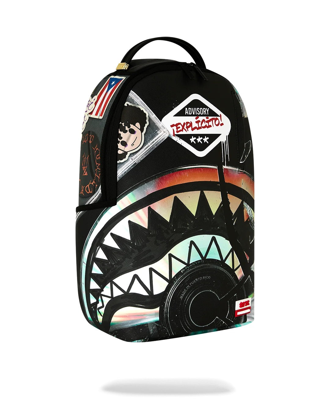 JON Z BURNED DISC BACKPACK