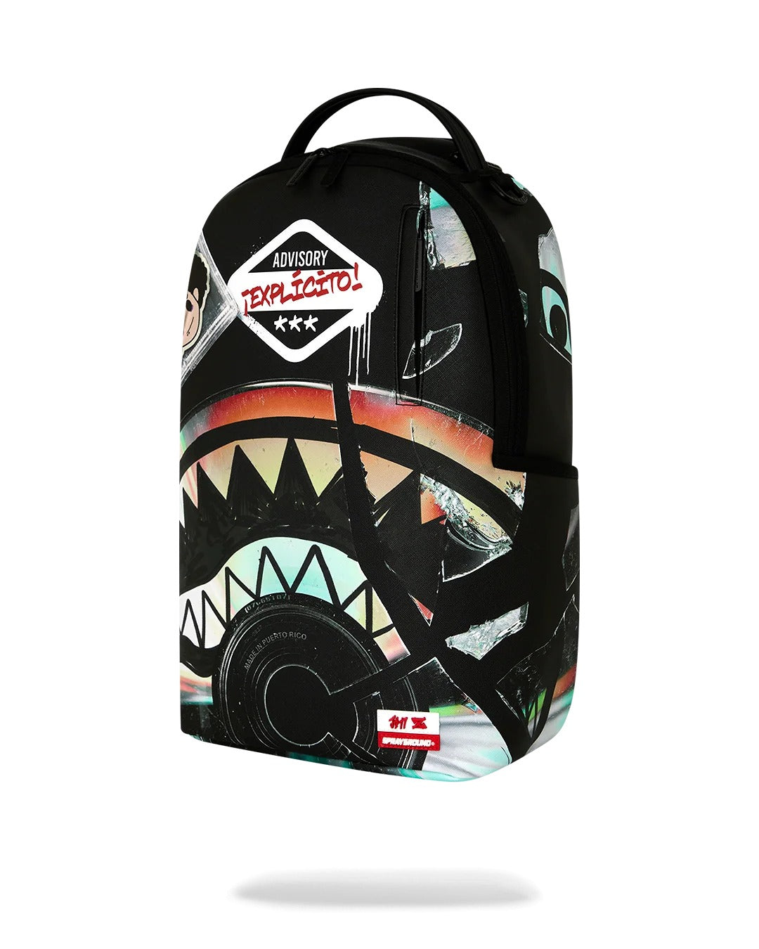 JON Z BURNED DISC BACKPACK