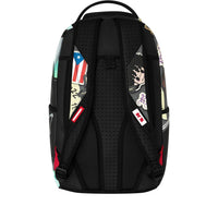 JON Z BURNED DISC BACKPACK