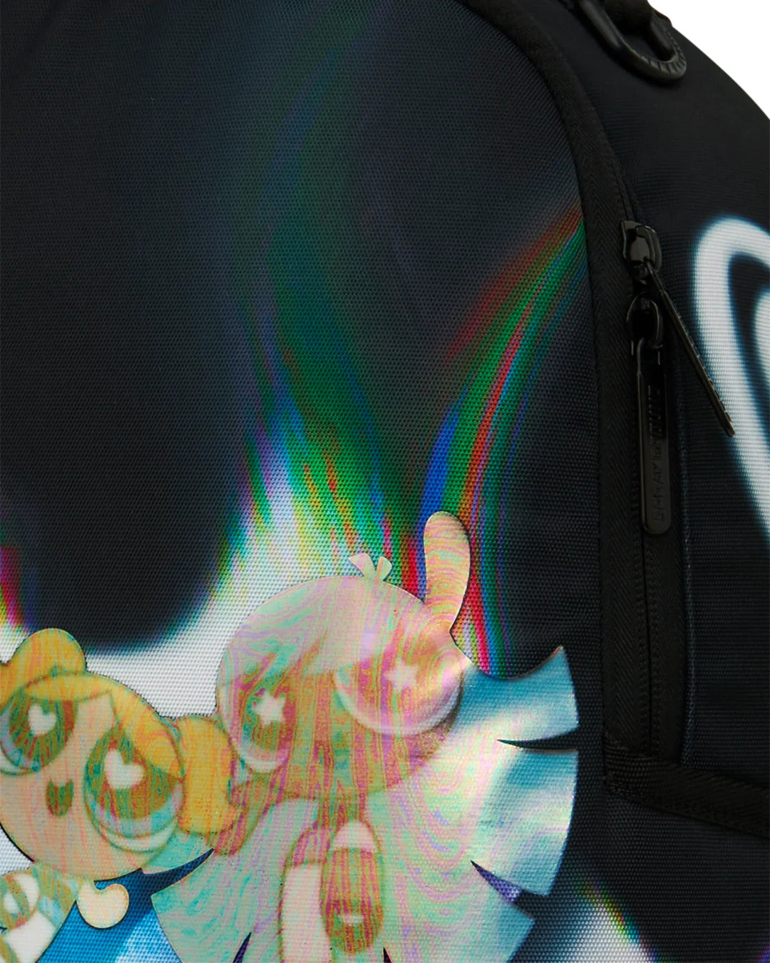 POWERPUFF GIRLS RAINBOW HOLO SHARK BACKPACK