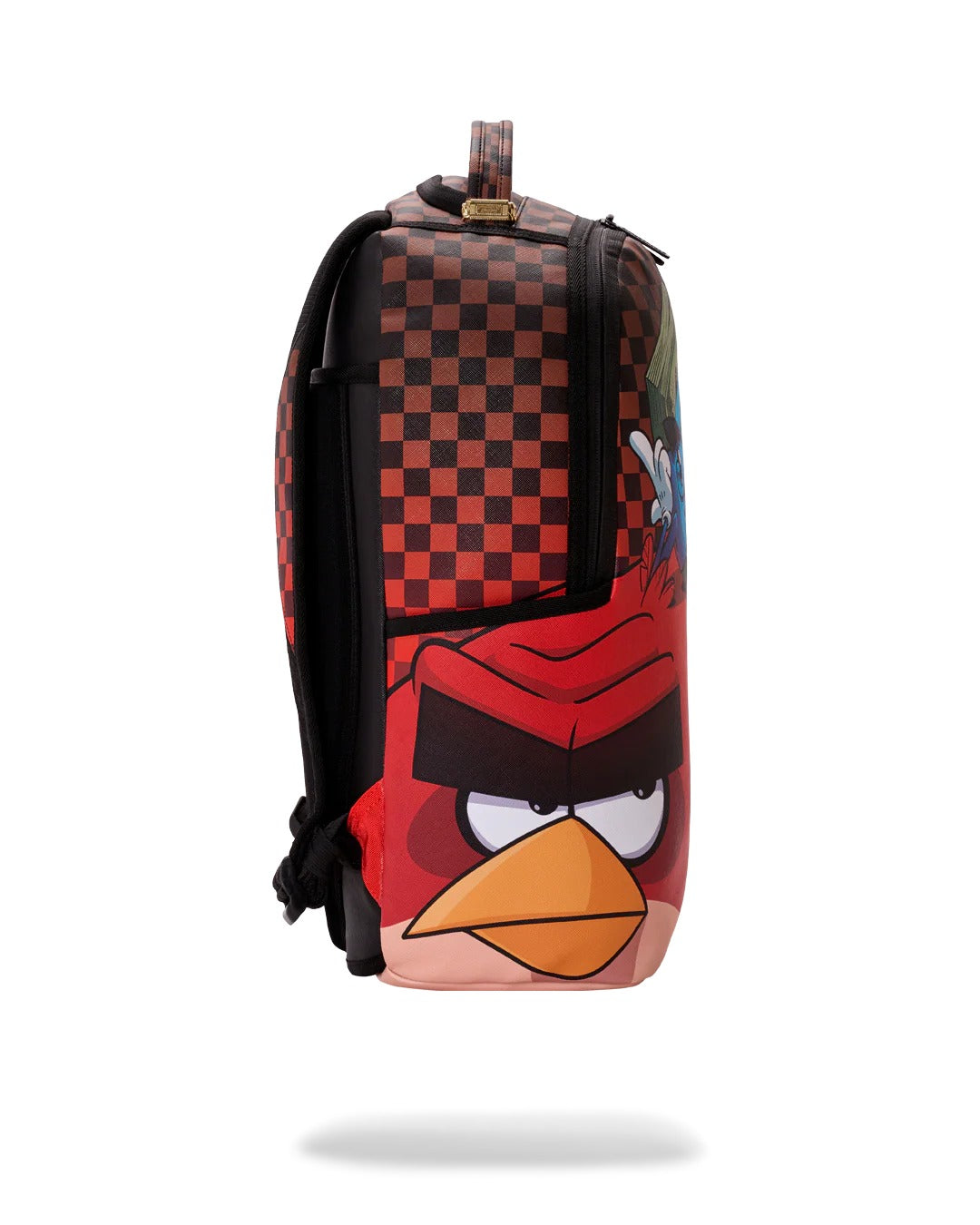 MONEY BOY CHILLIN ON BIG ANGRY BIRD BACKPACK