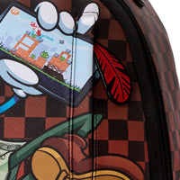 MONEY BOY CHILLIN ON BIG ANGRY BIRD BACKPACK