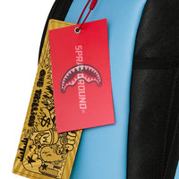 SHARK CENTRAL BUBBLY BLUE BACKPACK