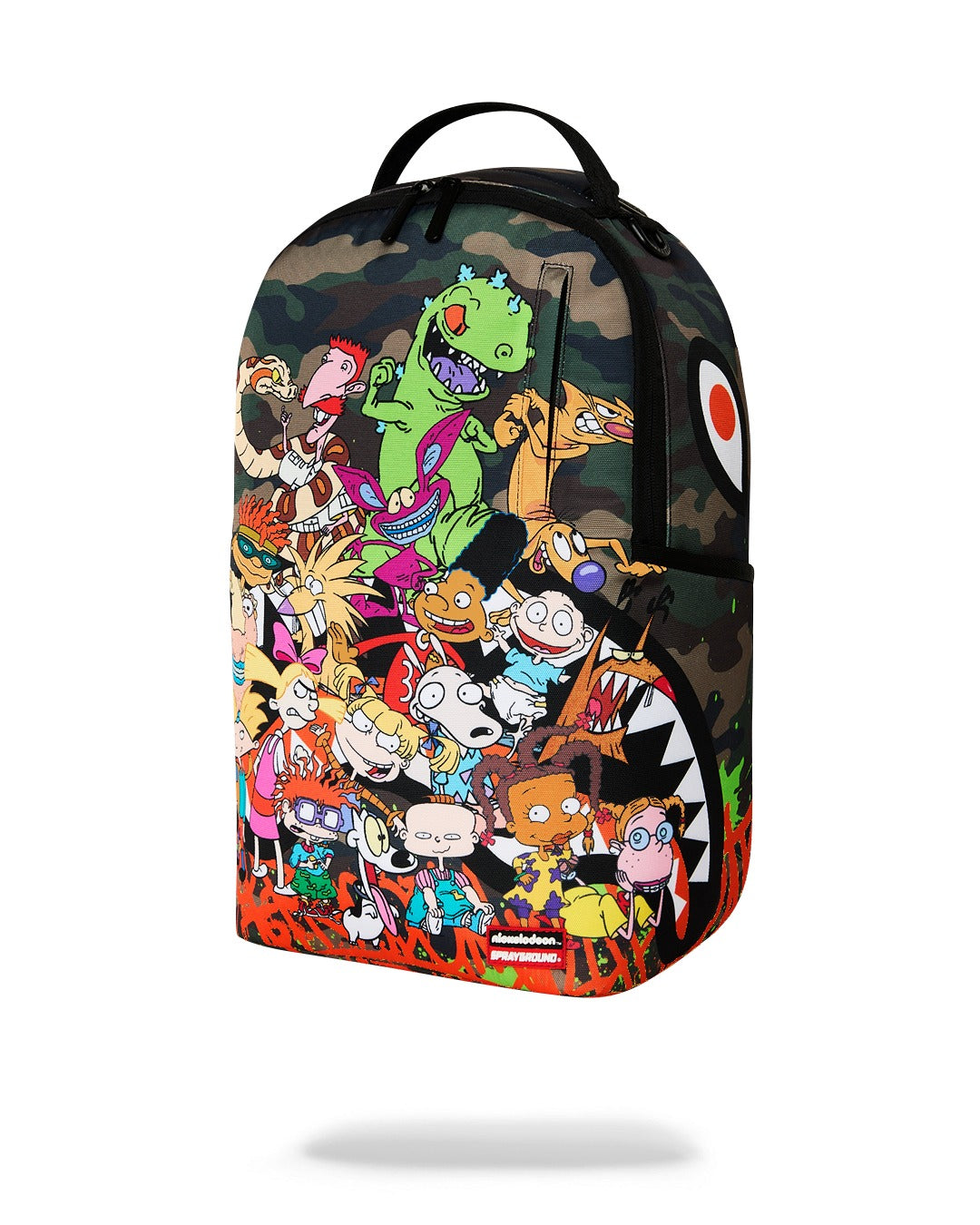 90'S NICK CAMO WITH GRAFFITI BACKPACK