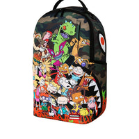 90'S NICK CAMO WITH GRAFFITI BACKPACK