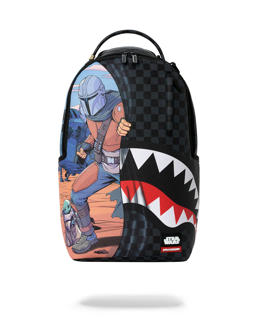 STAR WARS MANDO AND GROKU REVEAL BACKPACK