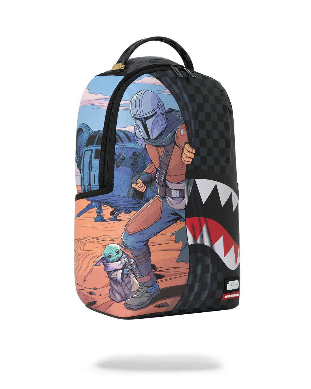 STAR WARS MANDO AND GROKU REVEAL BACKPACK