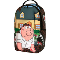 FAMILY GUY PETER FALLING THROUGH WALL BACKPACK