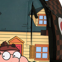 FAMILY GUY PETER FALLING THROUGH WALL BACKPACK