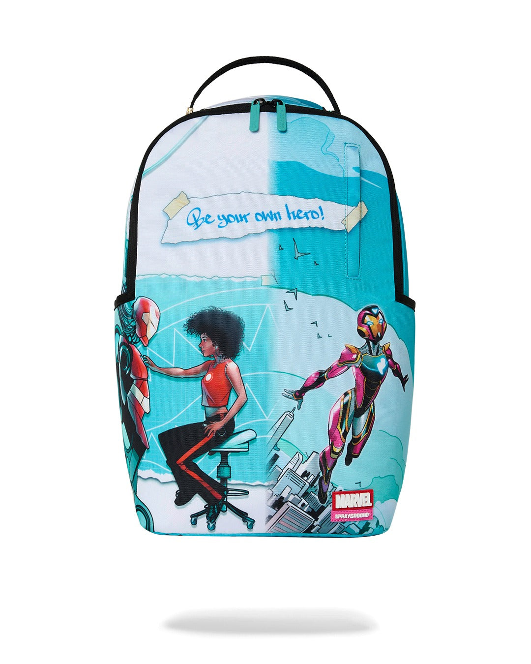 MARVEL IRON HEART BE YOUR OWN HERO BACKPACK