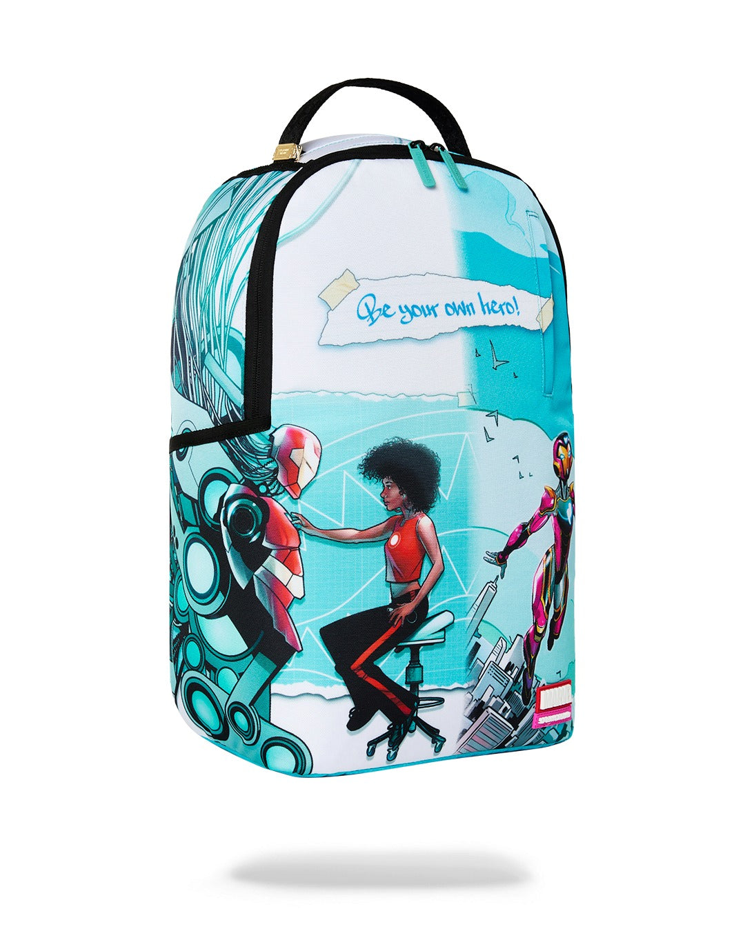 MARVEL IRON HEART BE YOUR OWN HERO BACKPACK