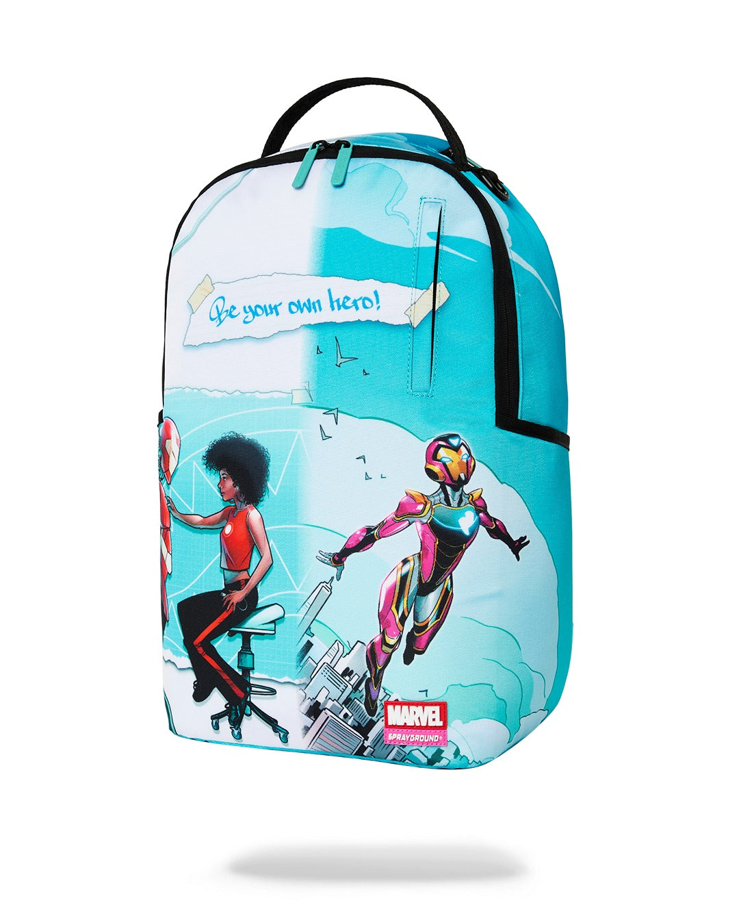 MARVEL IRON HEART BE YOUR OWN HERO BACKPACK
