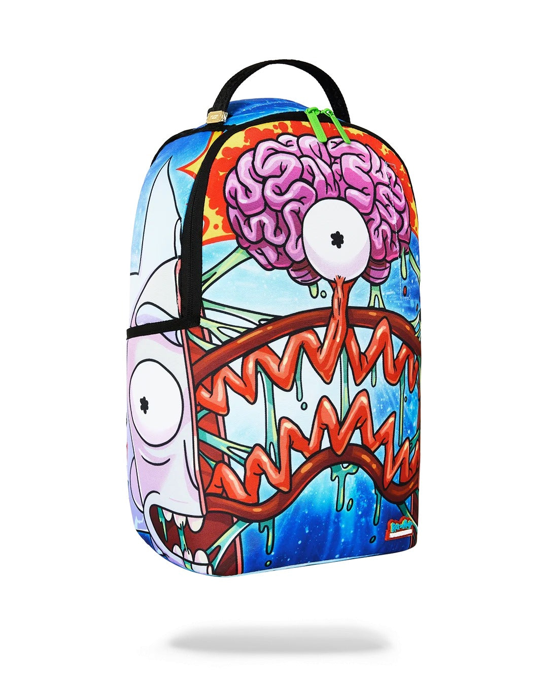 RICK AND MORTY SPLIT RICK HEAD GUTS BACKPACK