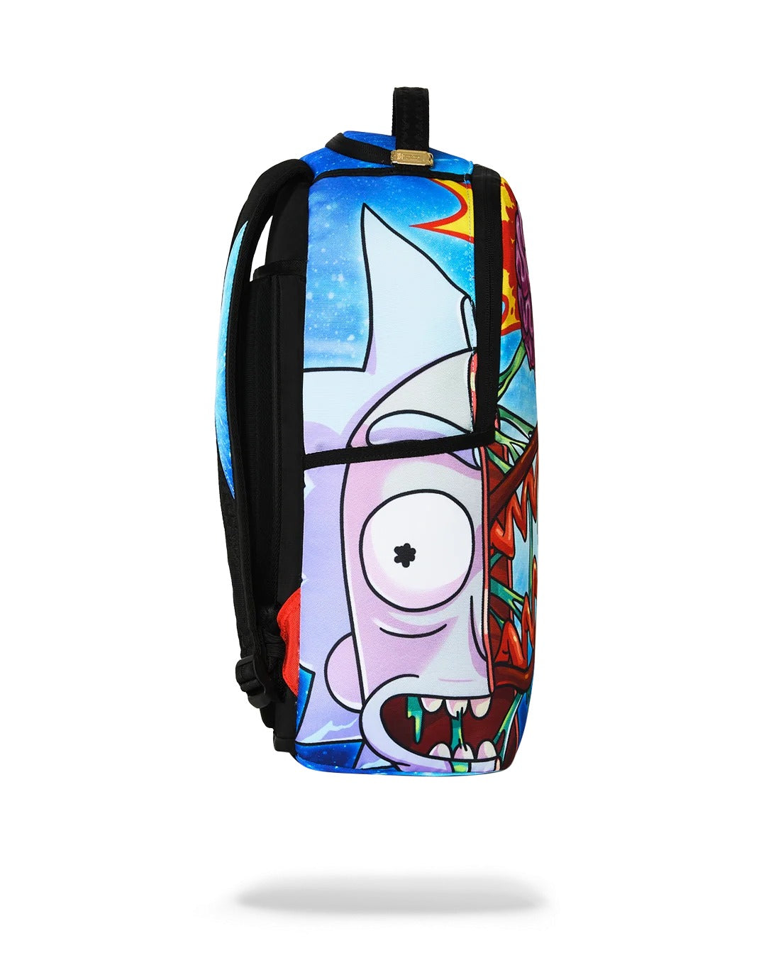 RICK AND MORTY SPLIT RICK HEAD GUTS BACKPACK