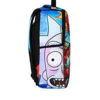 RICK AND MORTY SPLIT RICK HEAD GUTS BACKPACK