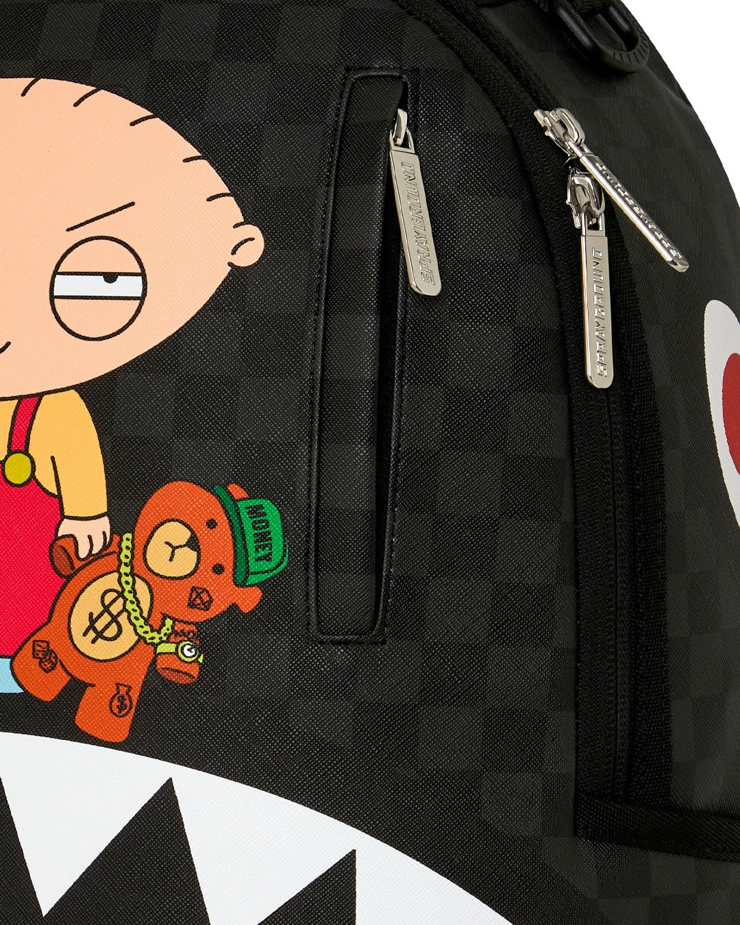 FAMILY GUY STEWIE HOLDING BEAR KEYCHAIN BACKPACK