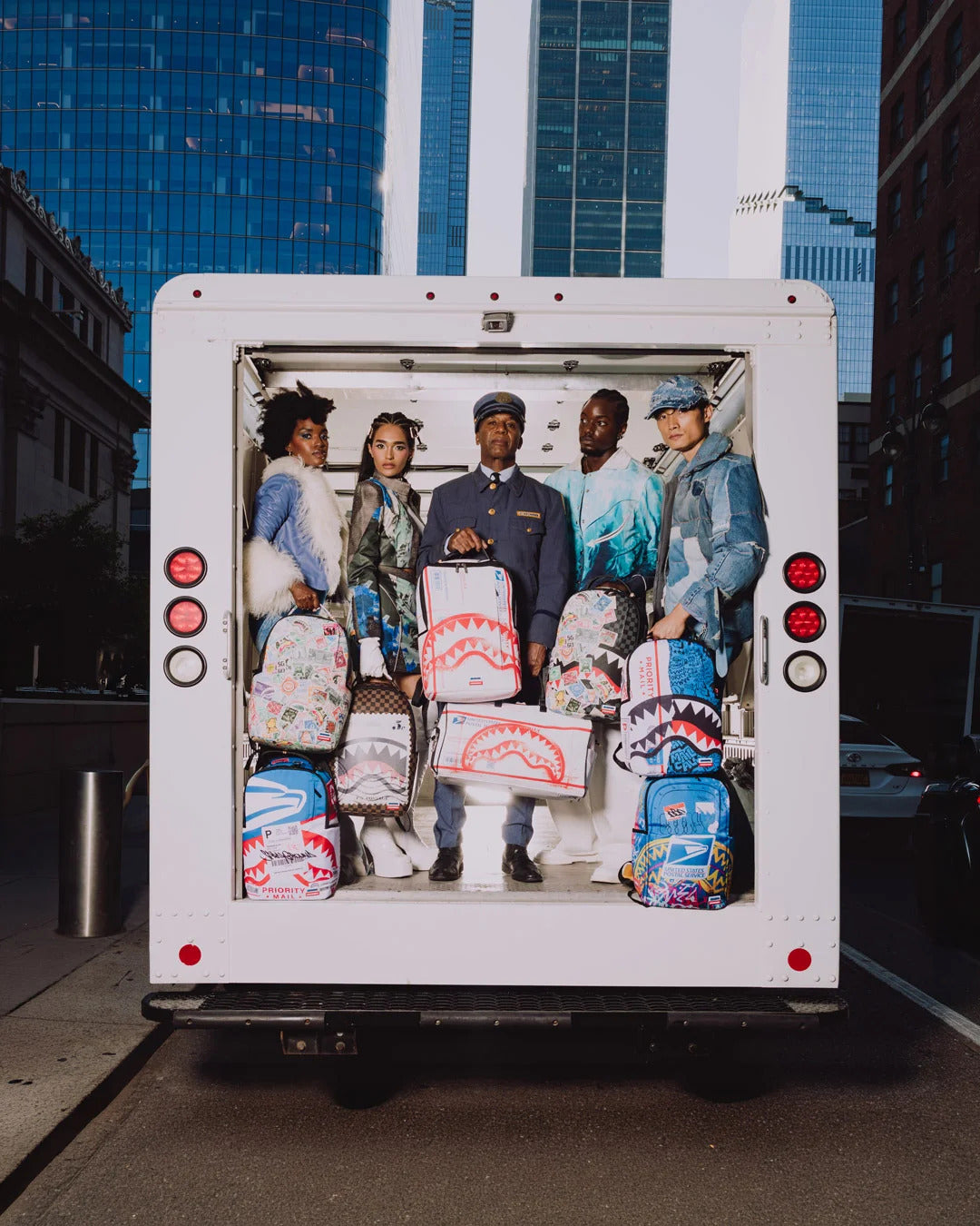 USPS PRIORITY PACKAGE BACKPACK