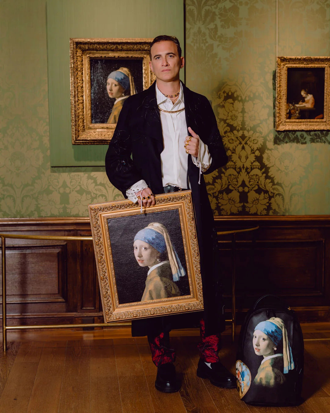 MAURITSHUIS MUSEUM GIRL WITH A PEARL EARRING BACKPACK