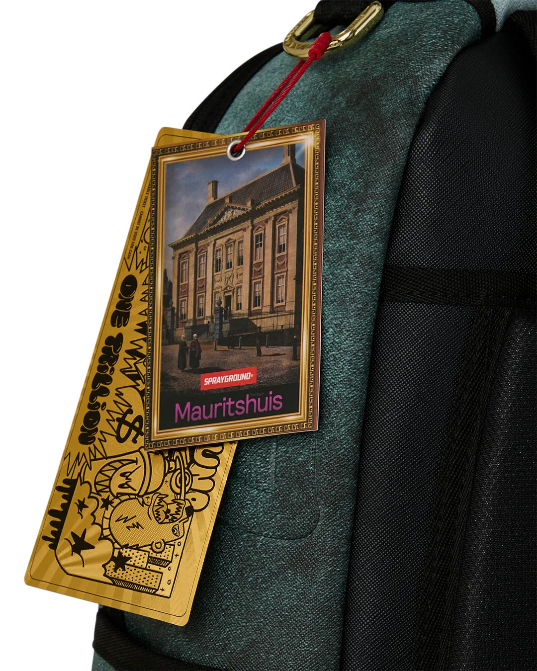 MAURITSHUIS MUSEUM GIRL WITH A PEARL EARRING FRAME BACKPACK