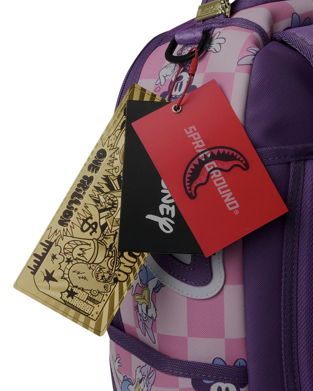 DISNEY MINNIE AND DAISY CHECKERS BACKPACK