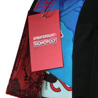 MONOPOLY BLUE TEAR THROUGH BACKPACK