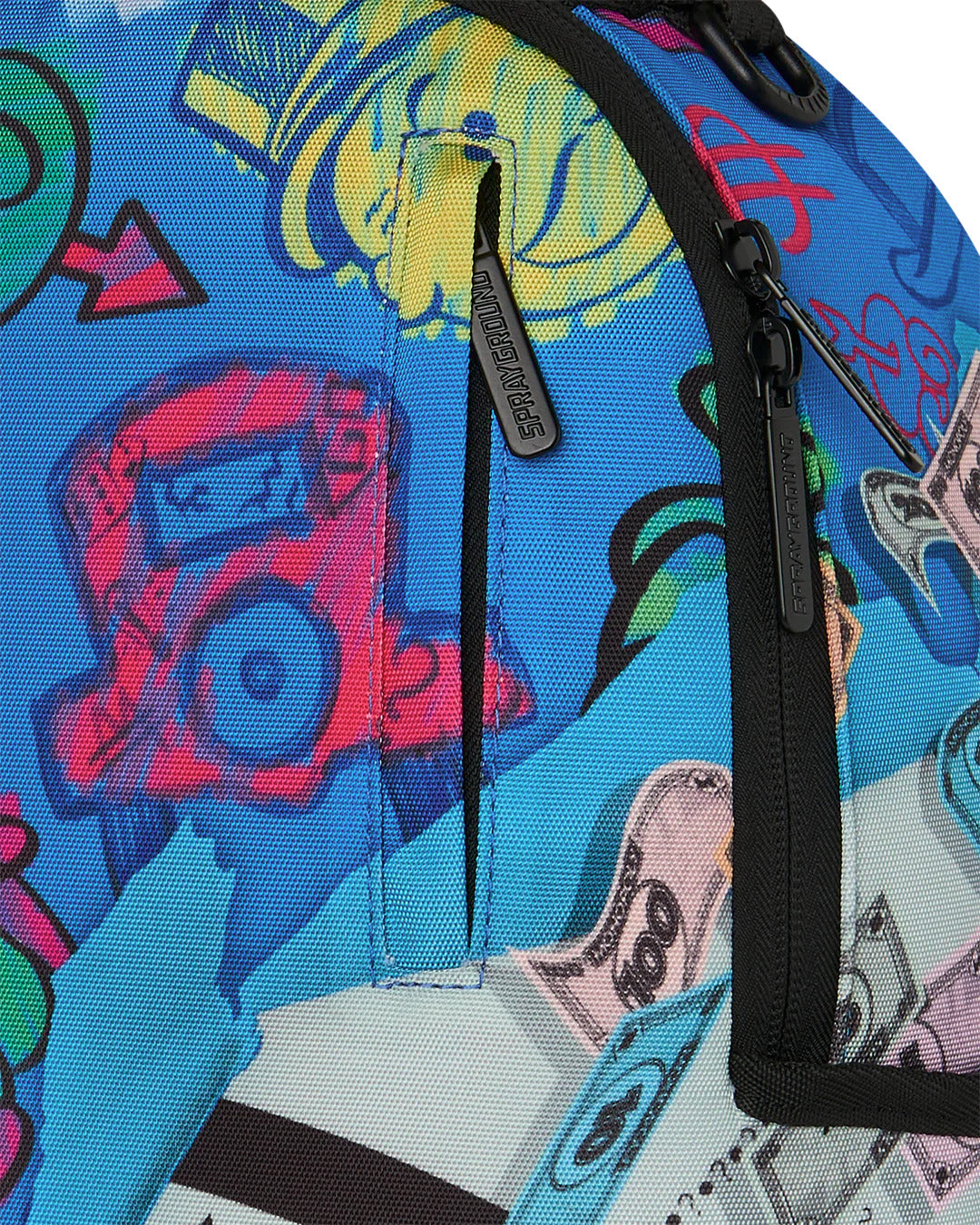 MONOPOLY BLUE TEAR THROUGH BACKPACK