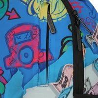 MONOPOLY BLUE TEAR THROUGH BACKPACK