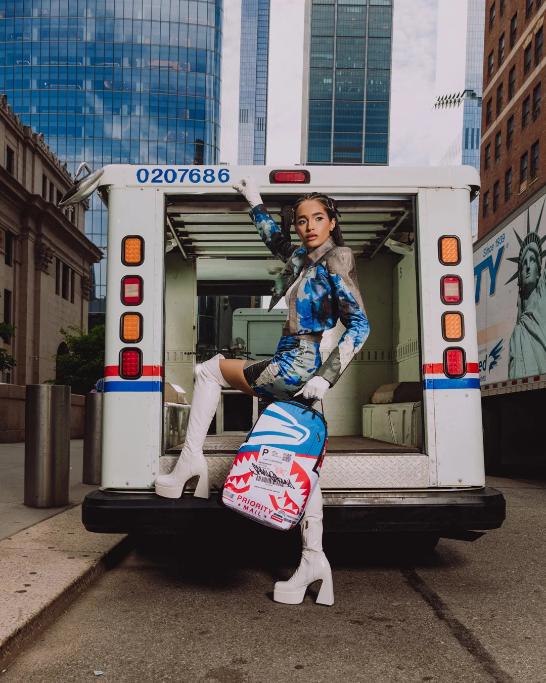 USPS SPRAYGROUND SPECIAL DELIVERY BACKPACK