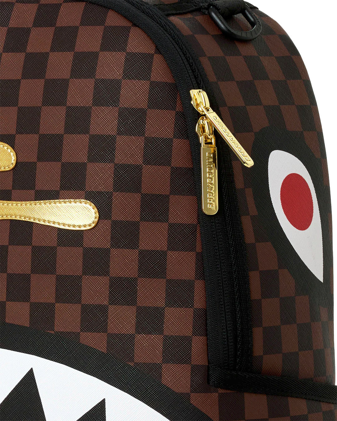 SHARKS IN PARIS GOLD DRIP BACKPACK
