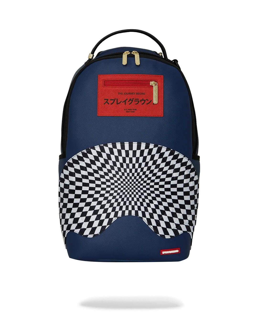 ICHIMATSU-MOYÅ WARP CHECK SHARK BACKPACK
