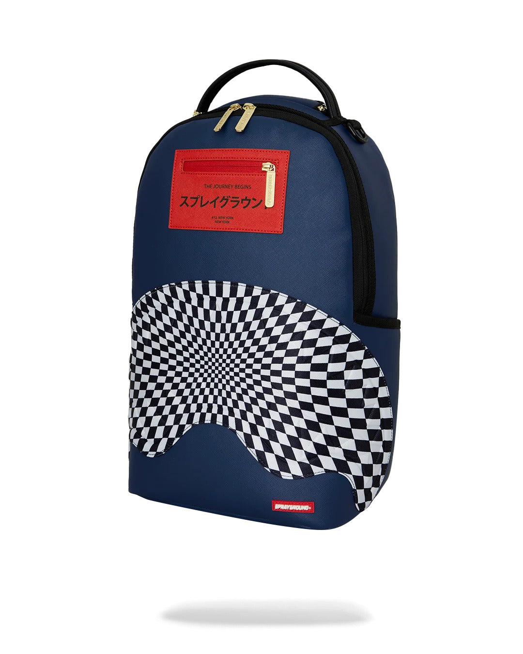 ICHIMATSU-MOYÅ WARP CHECK SHARK BACKPACK