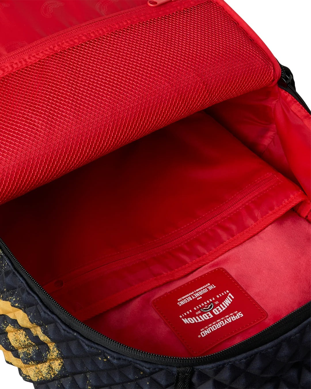 PYRAMID STENCIL SHARK BACKPACK