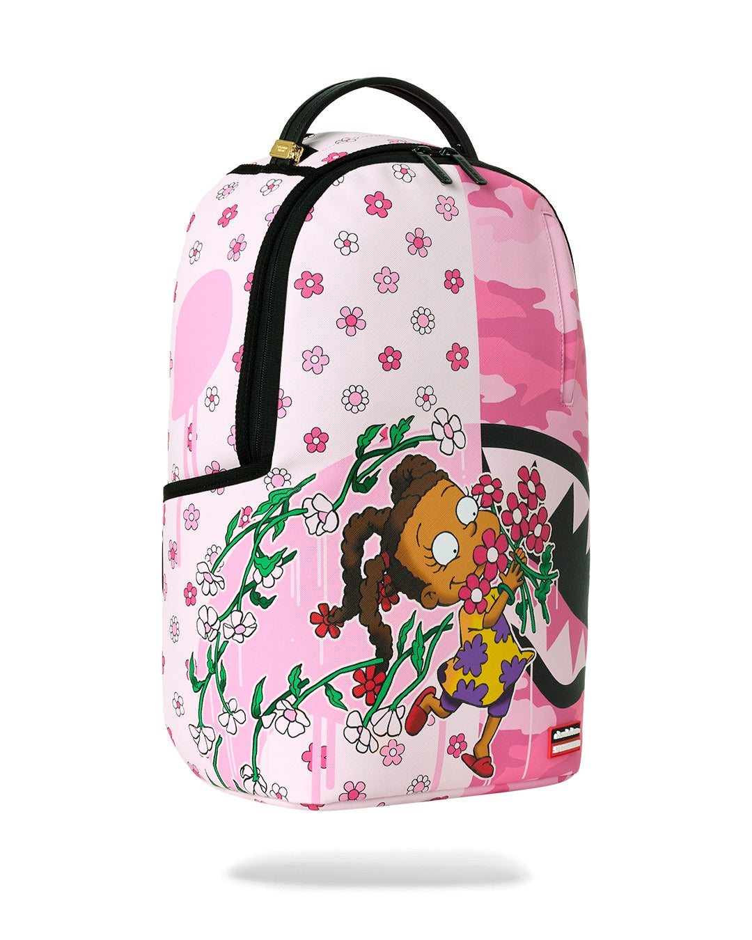 RUGRATS SUSIE FLOWERS AND CAMO BACKPACK