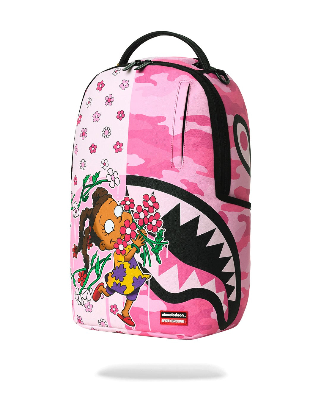 RUGRATS SUSIE FLOWERS AND CAMO BACKPACK