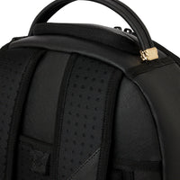 BLACKED OUT EMBOSSED GOLD TOOTH BACKPACK