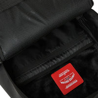 BLACKED OUT EMBOSSED GOLD TOOTH BACKPACK