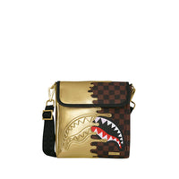 SHARKS IN PARIS GOLD DRIP MESSENGER SLING