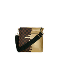 SHARKS IN PARIS GOLD DRIP MESSENGER SLING