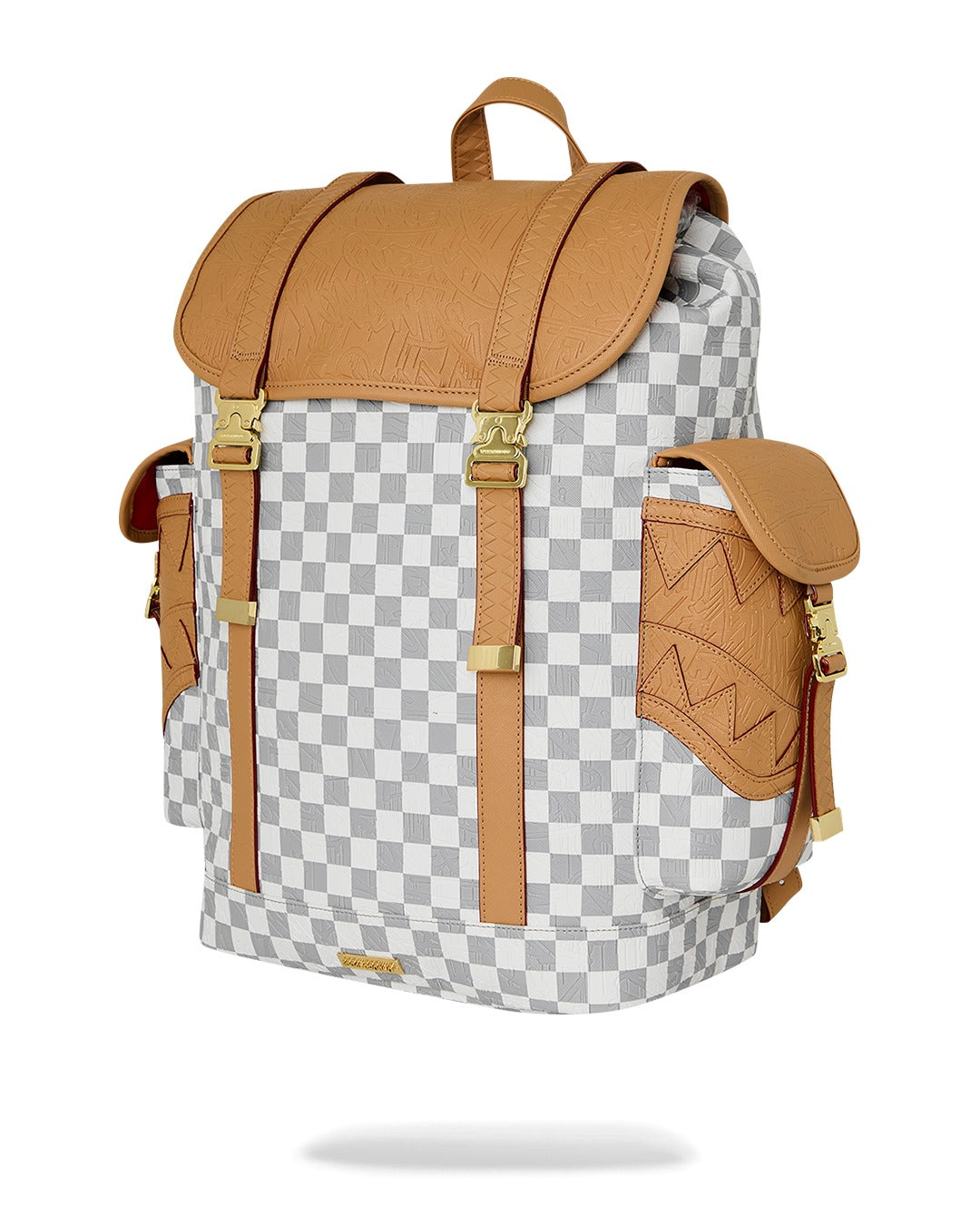 EMBOSSED CREAM CHECK MONTE CARLO