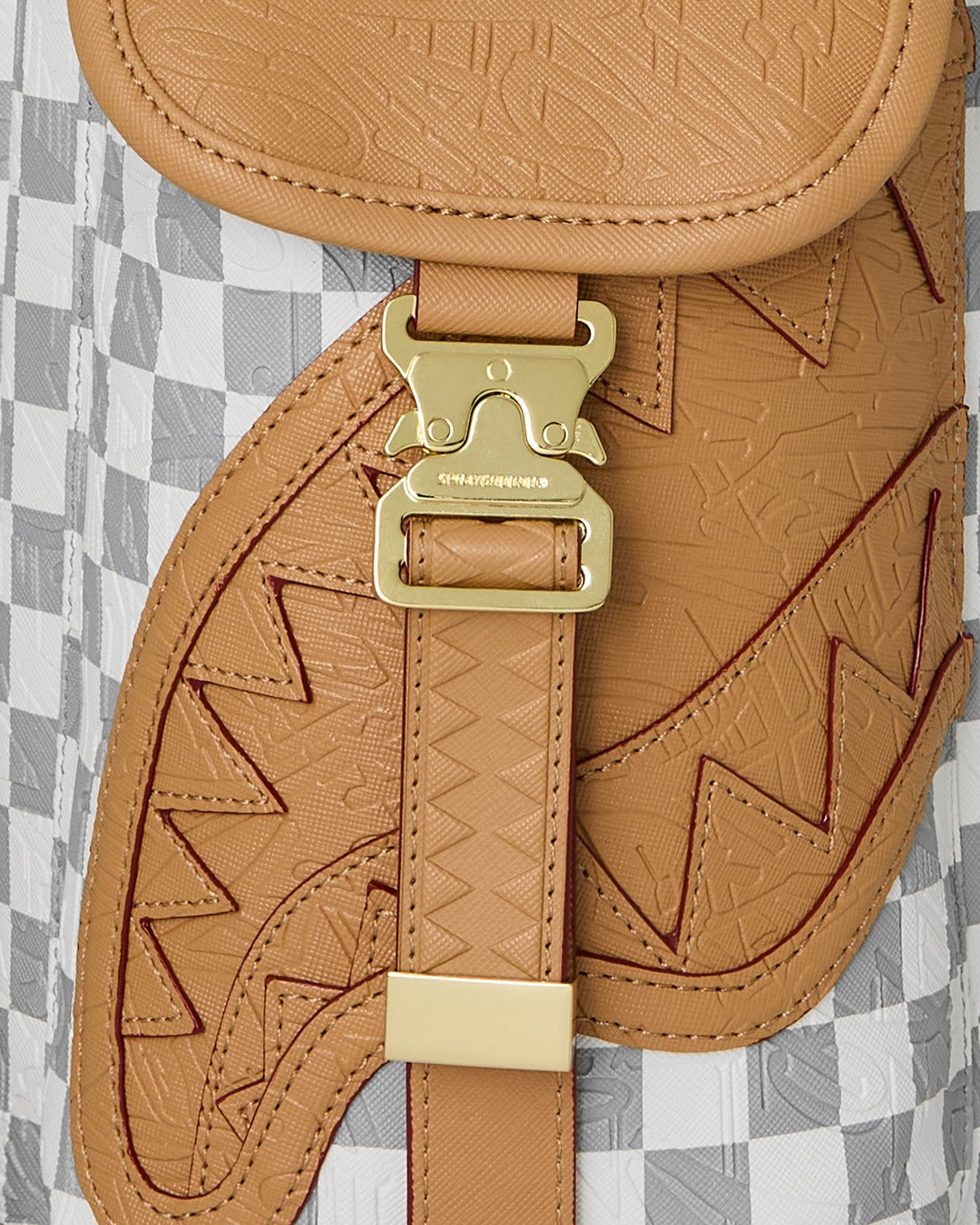 EMBOSSED CREAM CHECK MONTE CARLO